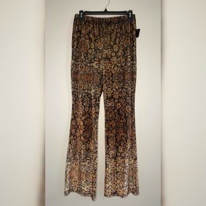 Forever 21 Velvet Bell Bottoms